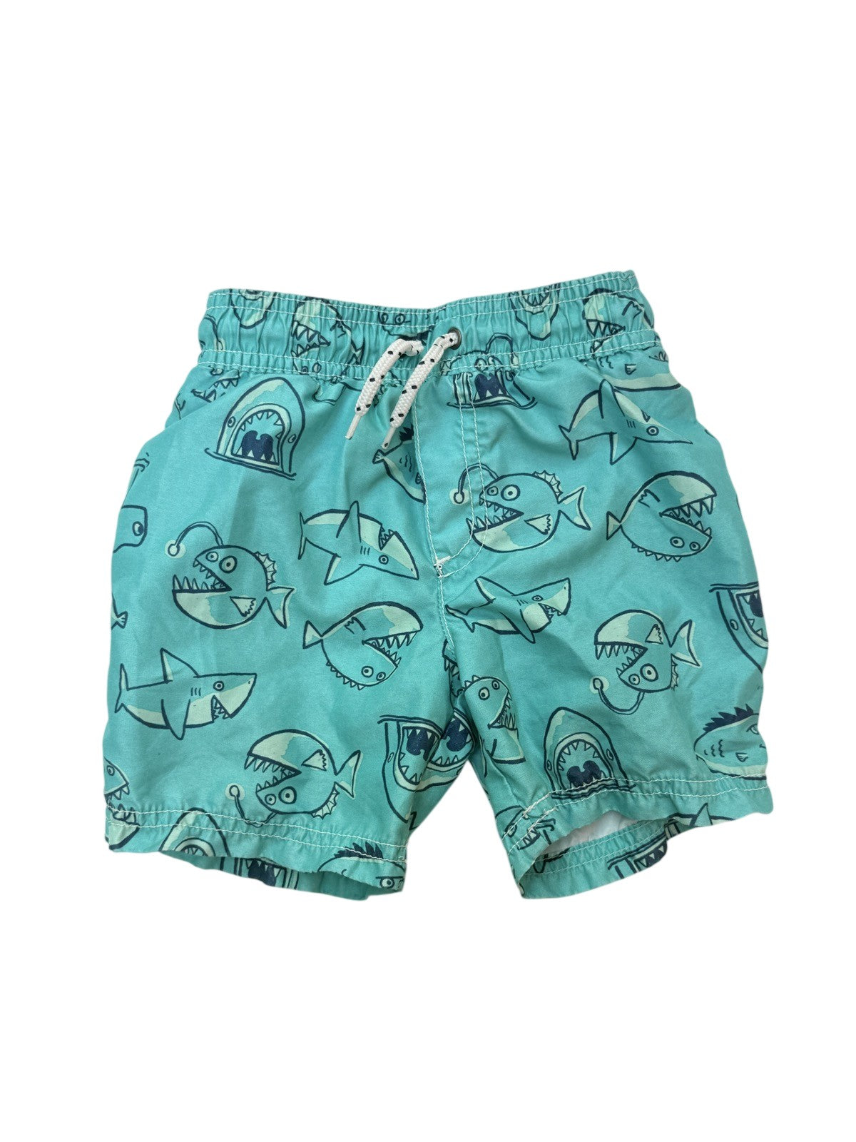 Carter's Shark Print Swim Shorts 3T