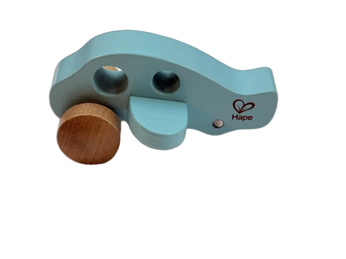 Hape Wooden Blue Push Toy Car
