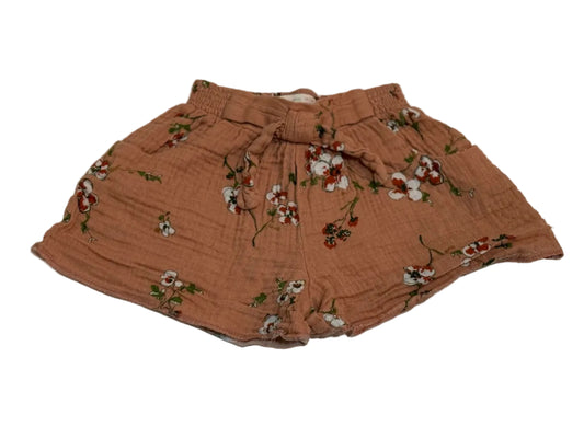 Zara Floral Pink Muslin Skirt 18-24m