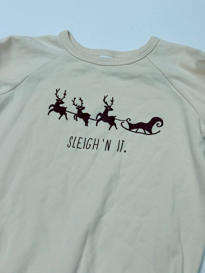 Little & Lively Sleigh 'N It Sweatshirt 3T