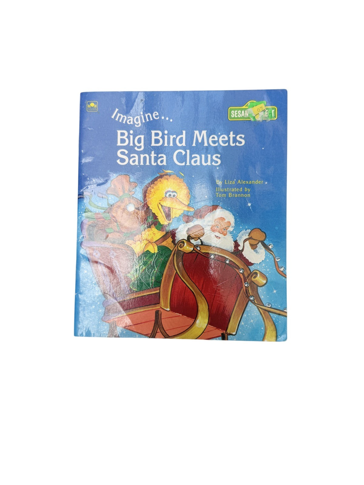 Liza Alexander Big Bird Meets Santa Claus