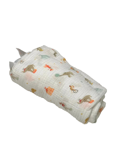 Aden + Anais Circus Muslin Swaddle Blanket