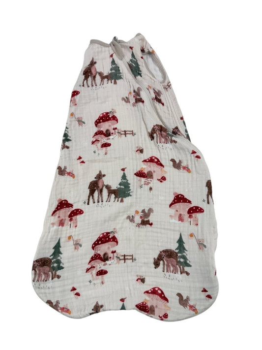 Loulou Lollipop Woodland Muslin Sleep Sack 0-6M