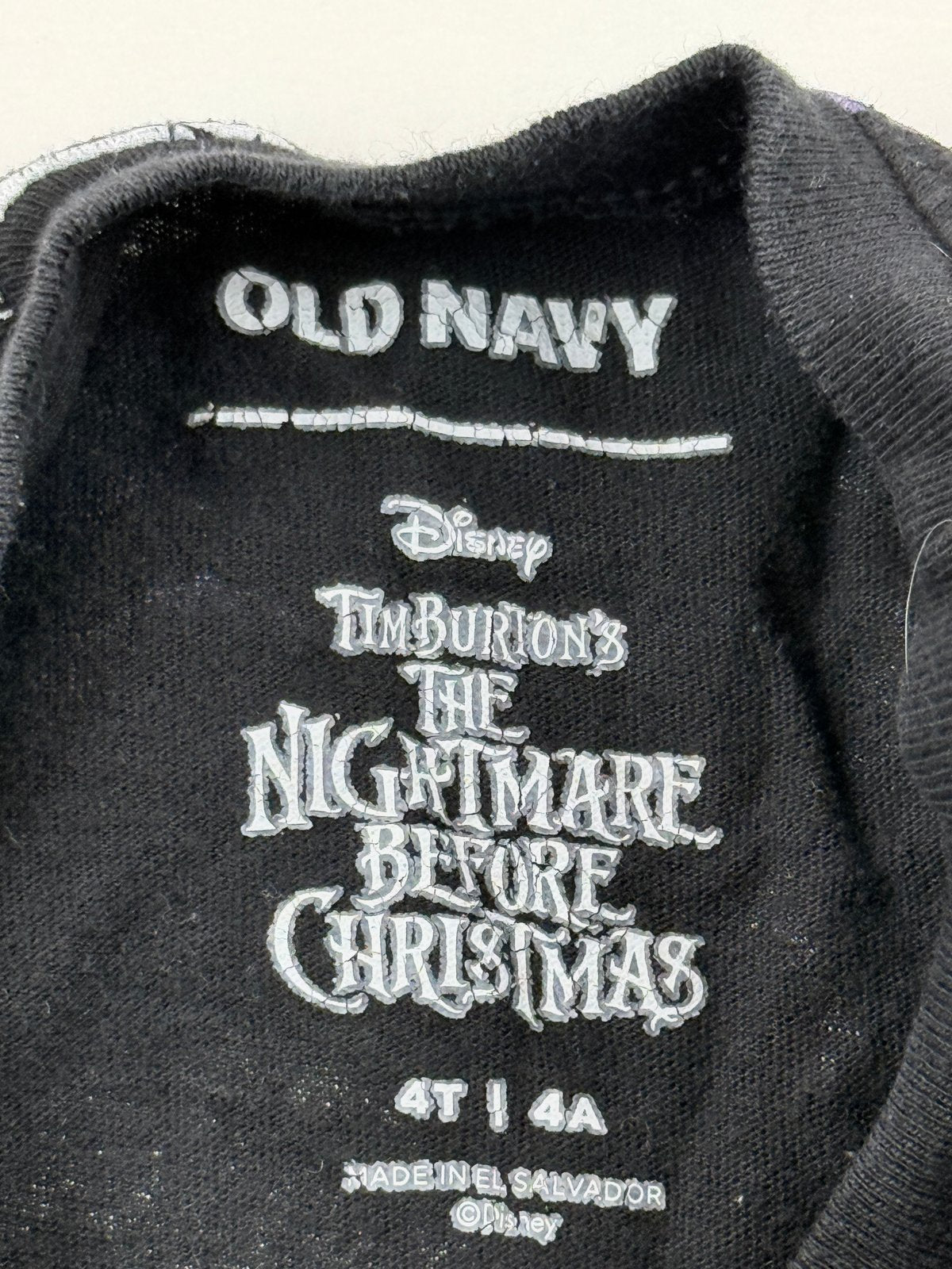 Old Navy Nightmare Before Christmas T-Shirt 4T