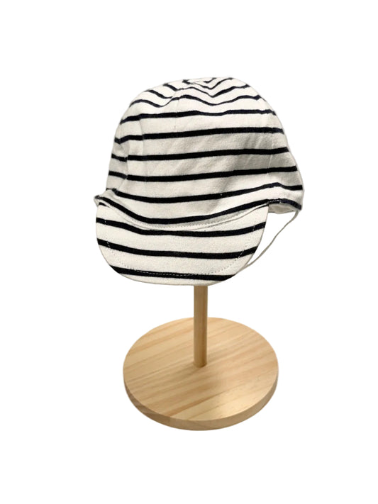 Petit Bateau Navy Stripe Baby Cap 6M