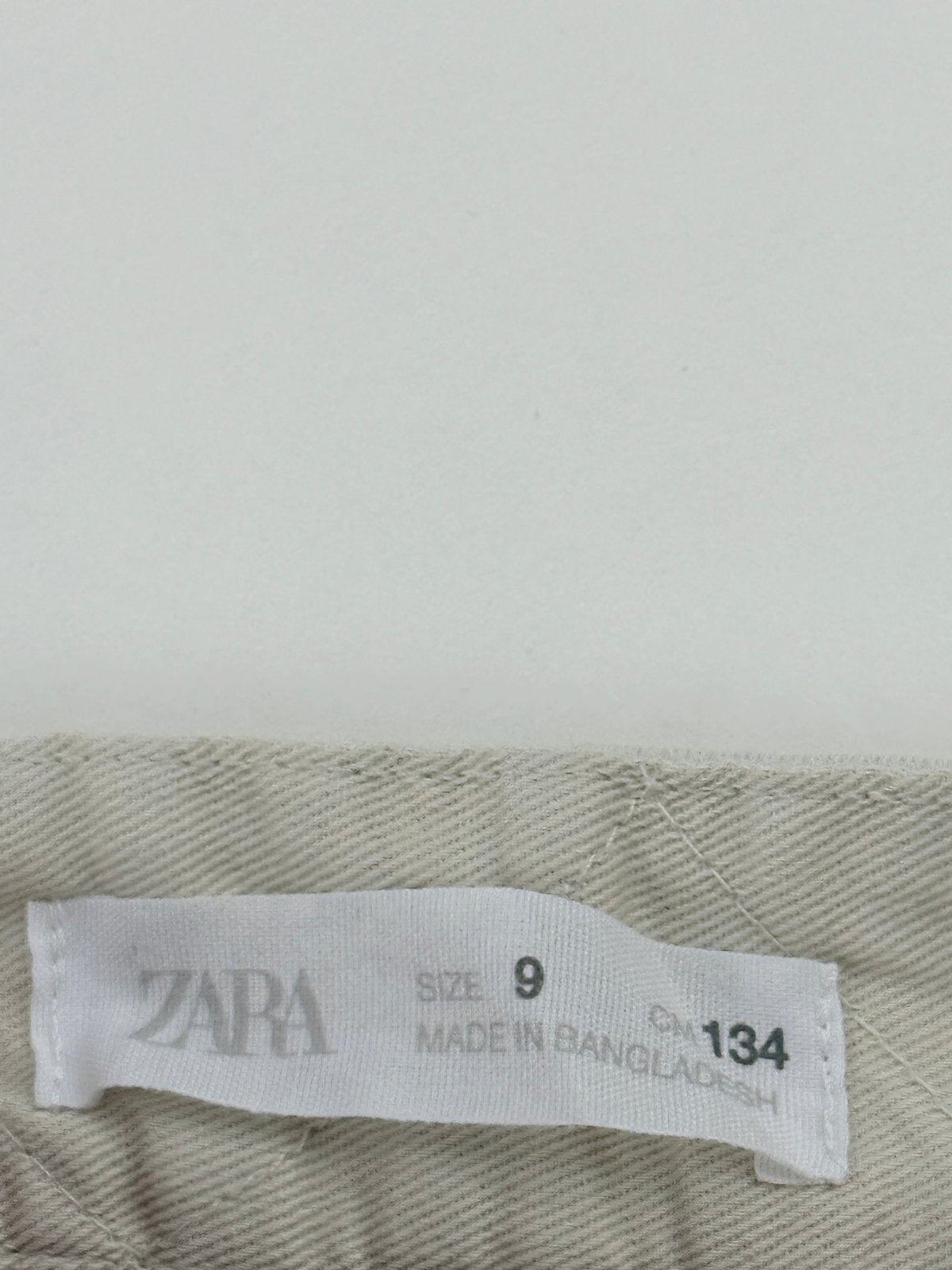 Zara Beige Pleated Pants Size 10