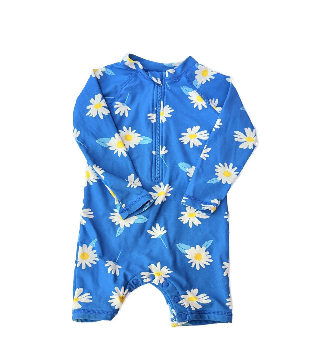 Teeny Weeny Daisy Rashguard Swimsuit Size 1 / 12-18m