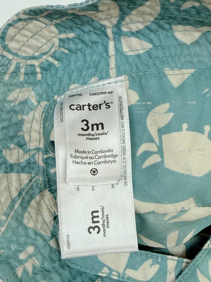 Carter's Tropical Print Bucket Hat 3M