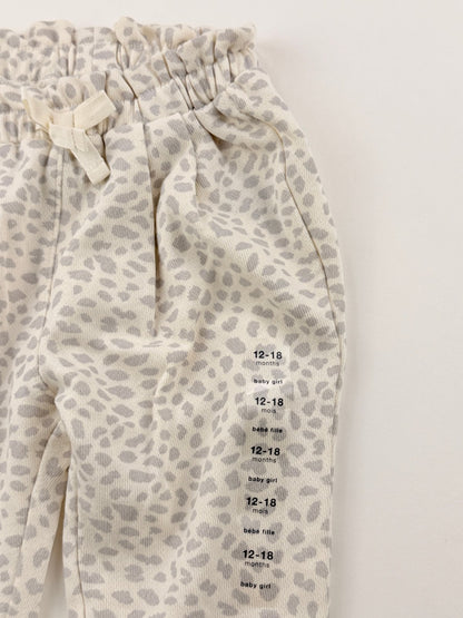 NWT - baby Gap Leopard Print Pants 12-18M