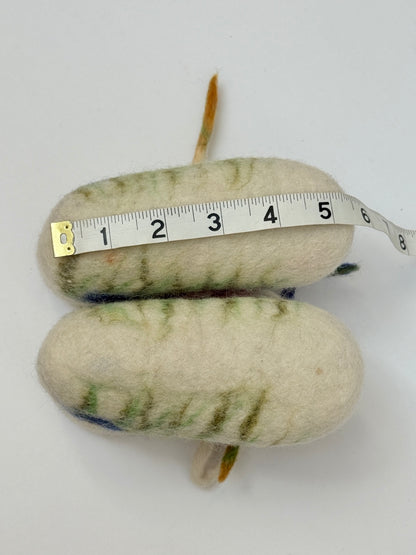 Felted Merino Wool Baby Booties Handmade