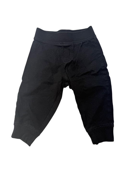 George Baby Black Joggers 6-12M