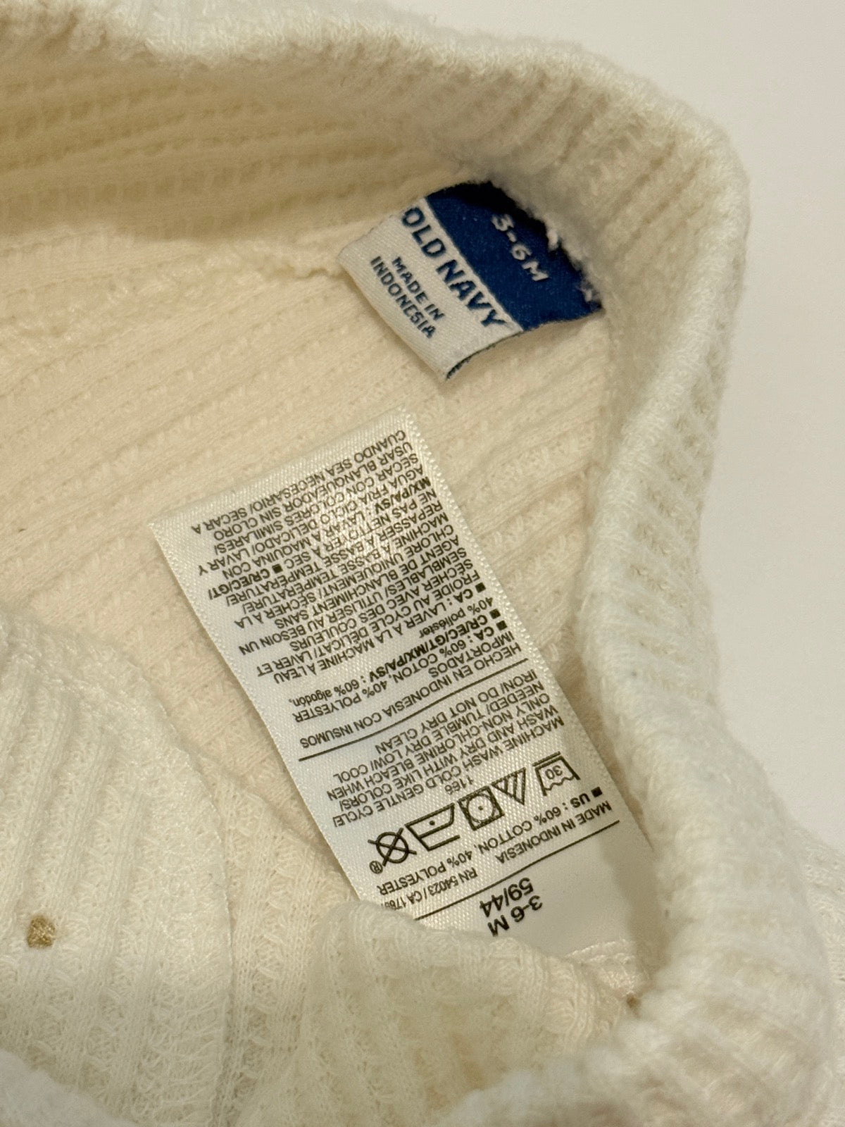 Old Navy Waffle Knit Baby Pants 3-6M