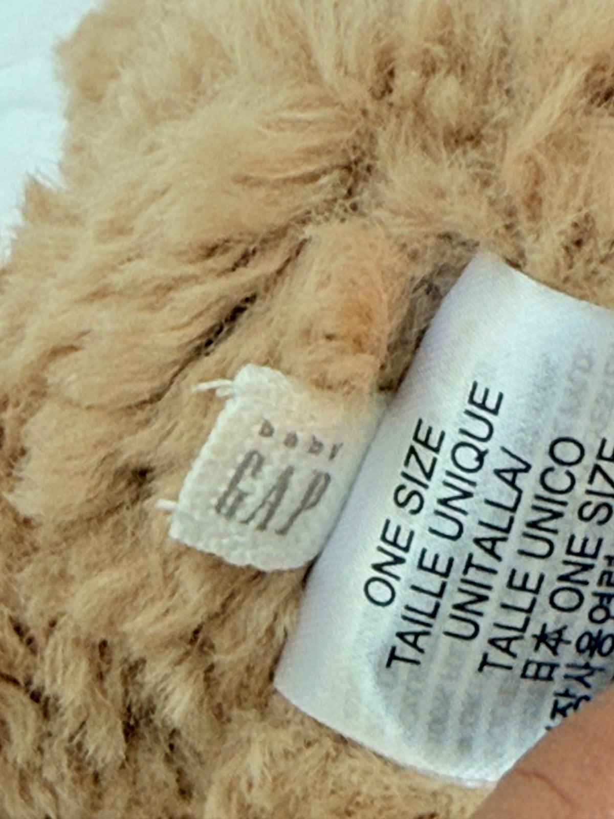 Baby Gap Brown Teddy Bear Plush Toy