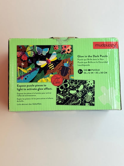 Mudpuppy Glow in the Dark Amazing Insects Puzzle