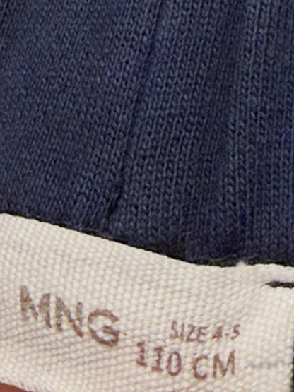 Girls Ruffle Shorts Mango (MNG) Navy Blue Size 4-5 (110 cm)