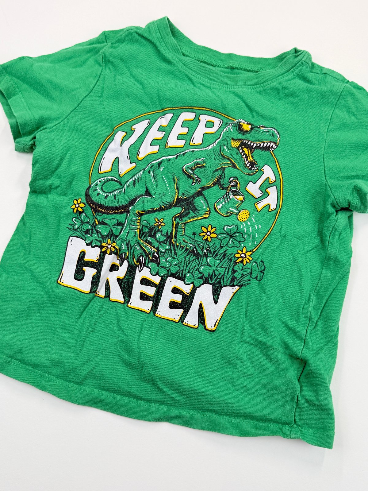 Old Navy Keep It Green Dinosaur T-Shirt 4T