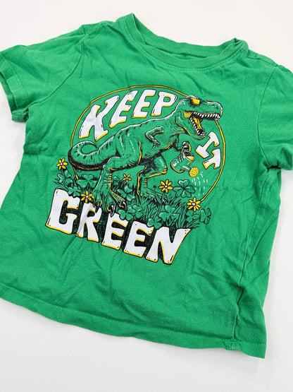 Old Navy Keep It Green Dinosaur T-Shirt 4T