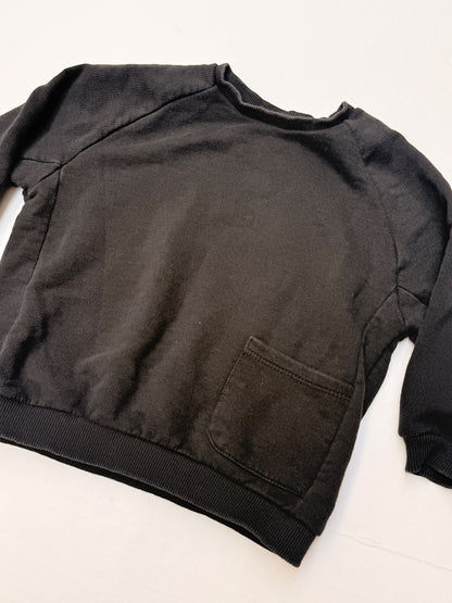 Zara Black Sweatshirt Size 4-5Y