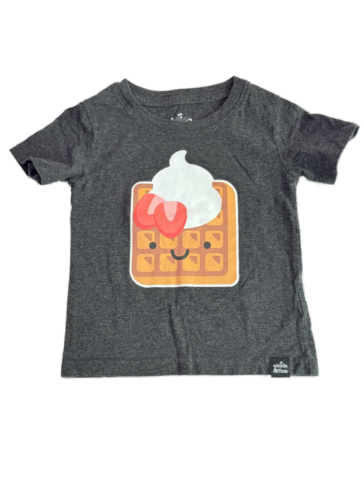 Whistle & Flute Kawaii Waffle T-Shirt 1-2Y