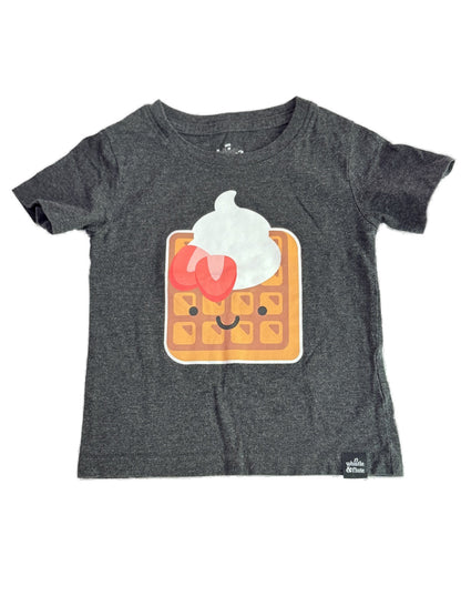 Whistle & Flute Kawaii Waffle T-Shirt 1-2Y