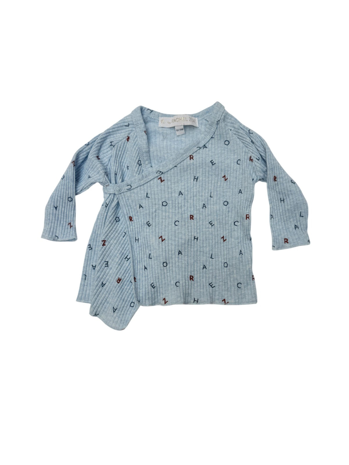 RZ by Rachel Zoe Wrap Top Set 0-3M