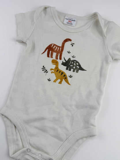 Petit Lem's Mini Threads Dinosaur Bodysuit 9M