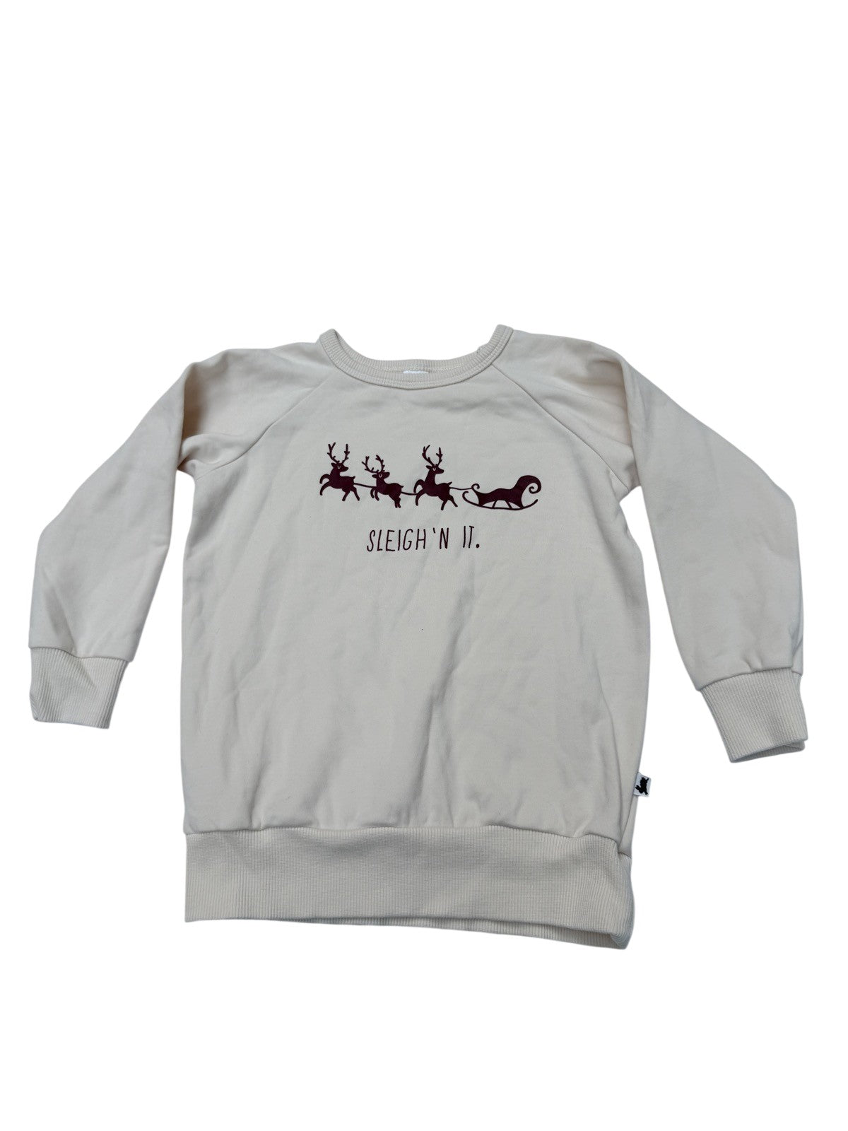 Little & Lively Sleigh 'N It Sweatshirt 3T