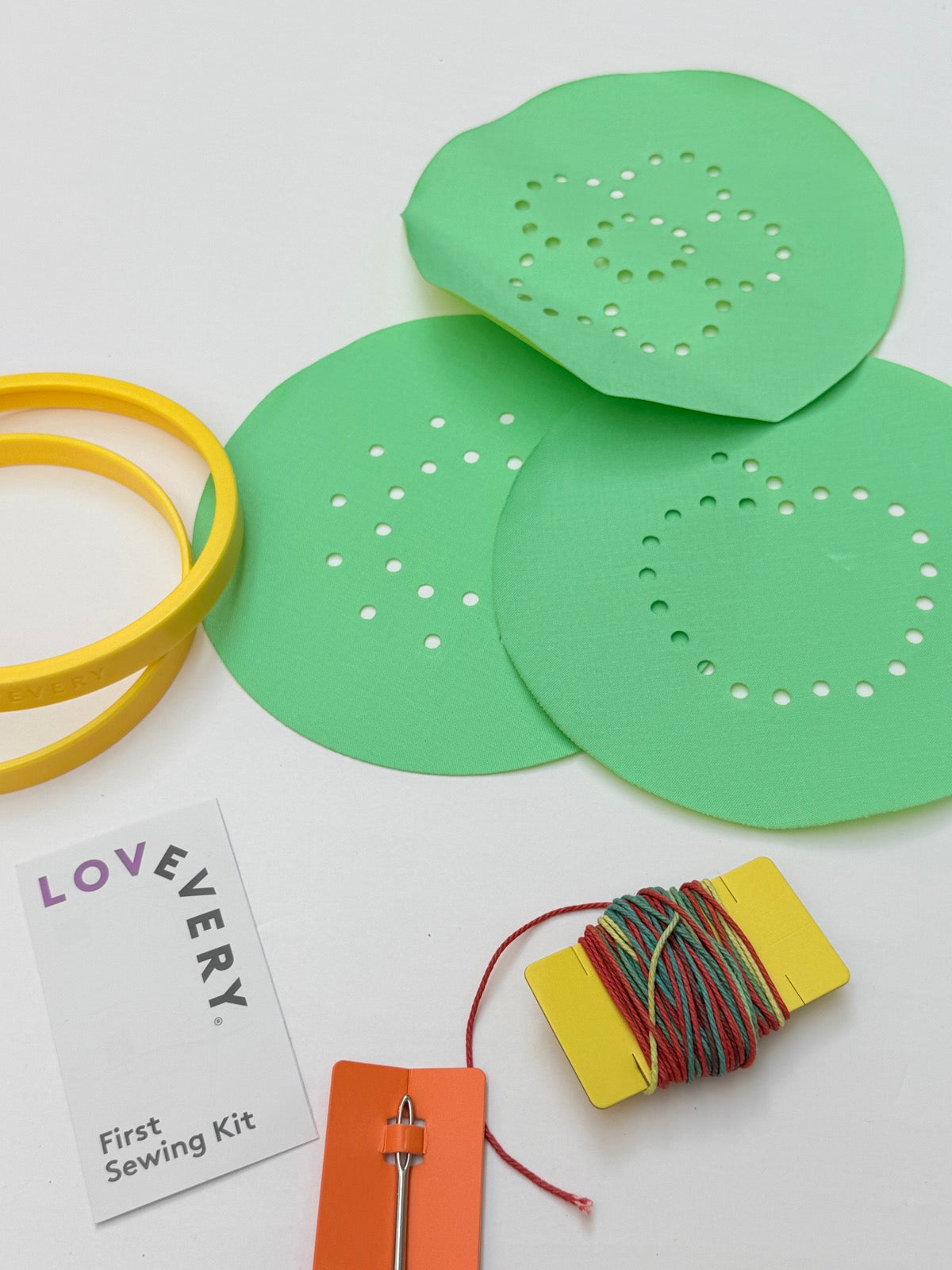 Lovevery First Sewing Kit Toddler Toy