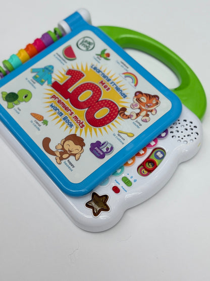 LeapFrog Learning Friends 100 Words Book French / English