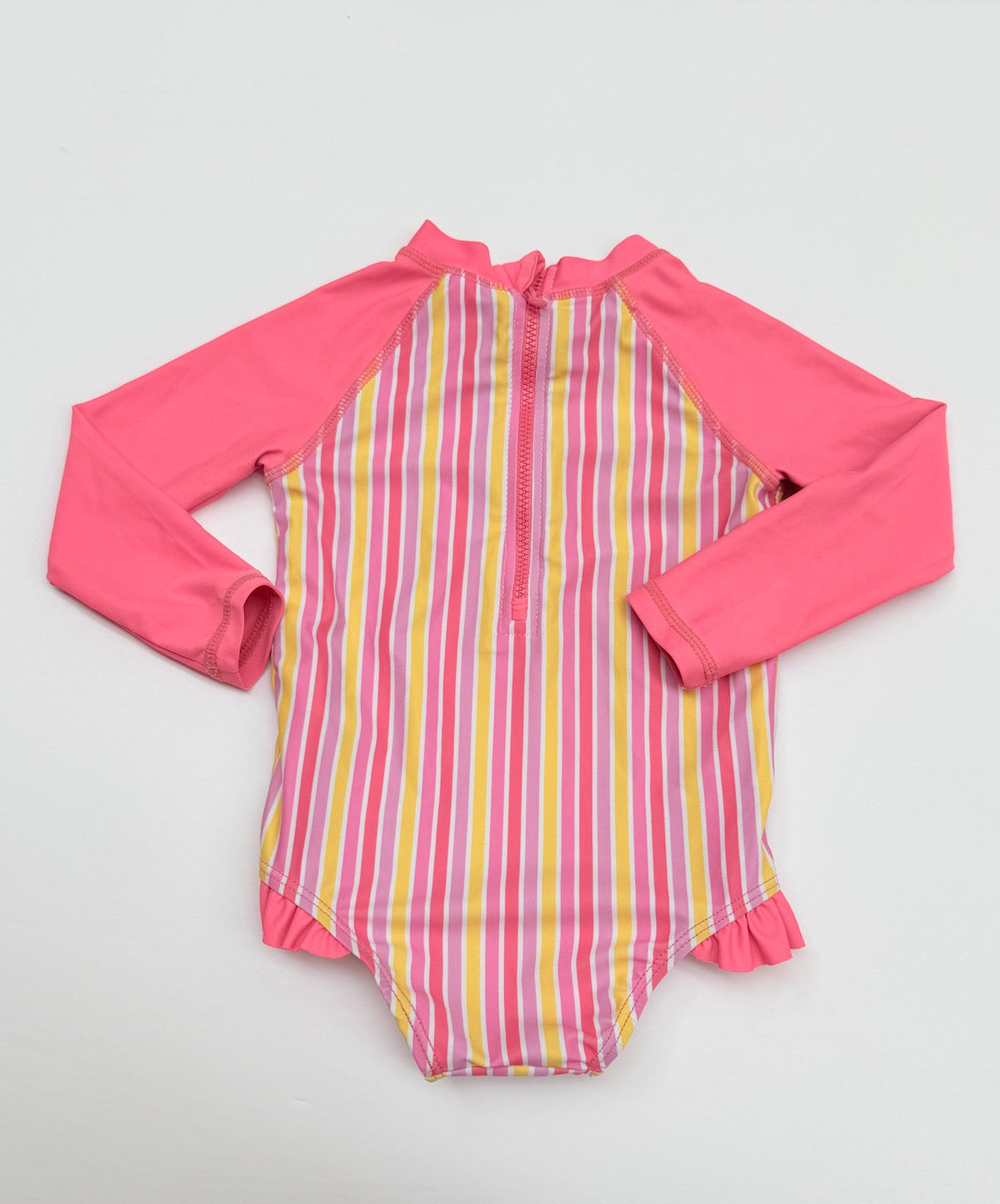 Joe Fresh Striped Rashguard One-Piece 12-18m