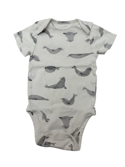 Seal Print Bodysuit Newborn