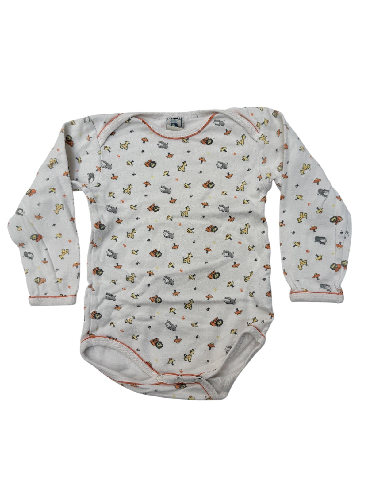 Arrival Baby Safari Print Bodysuit 23M