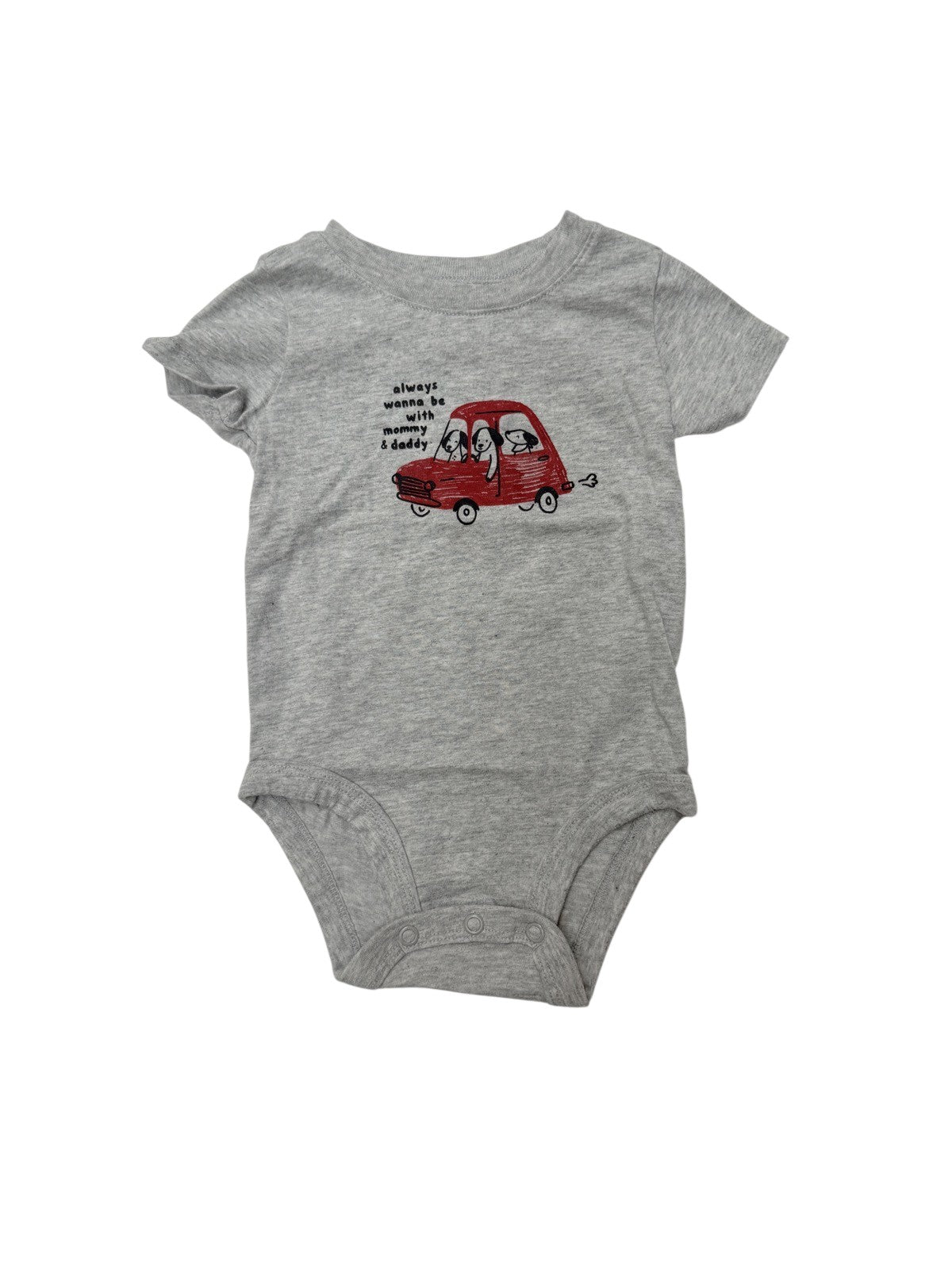 Carter's Dogs in Car Bodysuit 6M