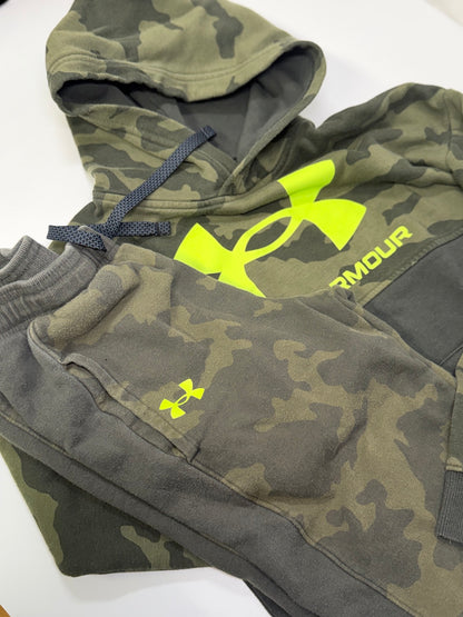 Under Armour Camo Hoodie Jogger Set YMD 10-12y