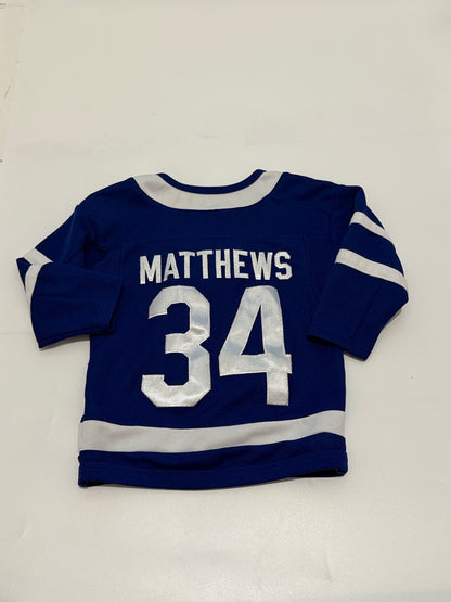 NHL Toronto Maple Leafs Matthews Jersey 2/4T