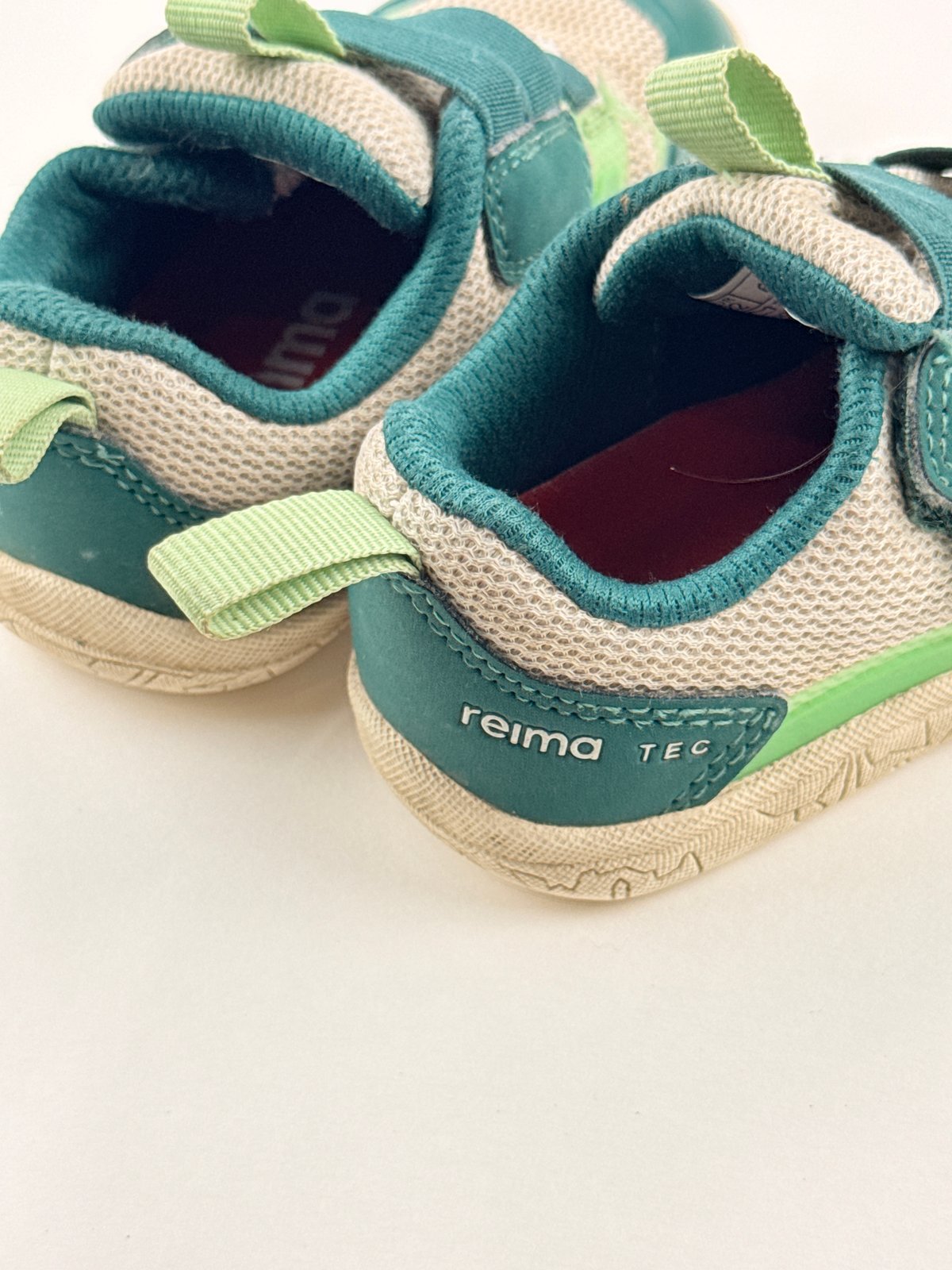 Reima Tec Green Mesh Sneakers Size 6/6.5
