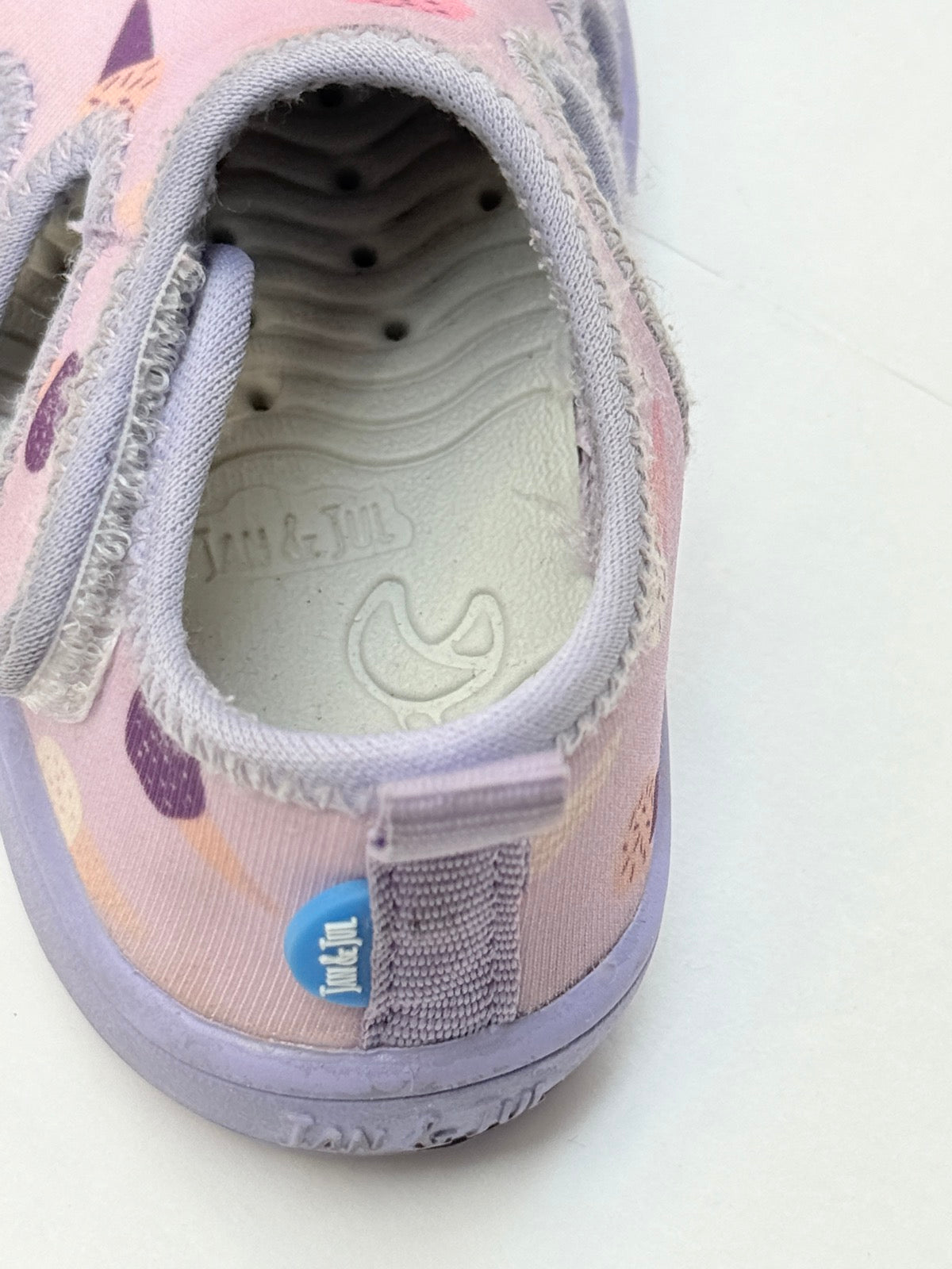 Jan & Jul Ice Cream Aqua Shoes Size 4