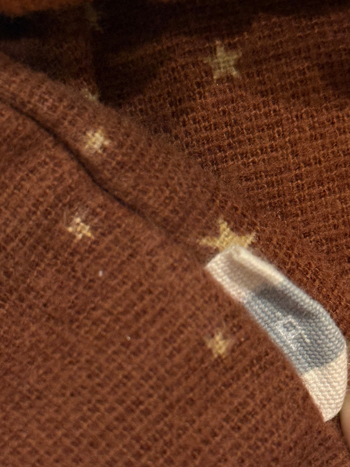 Lilliamo Star Print Fleece Lined Top 12-18m