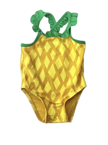 Old Navy Pineapple One-Piece Swimsuit 3-6M
