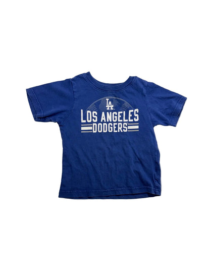 Team Athletics LA Dodgers Blue T-Shirt 2T