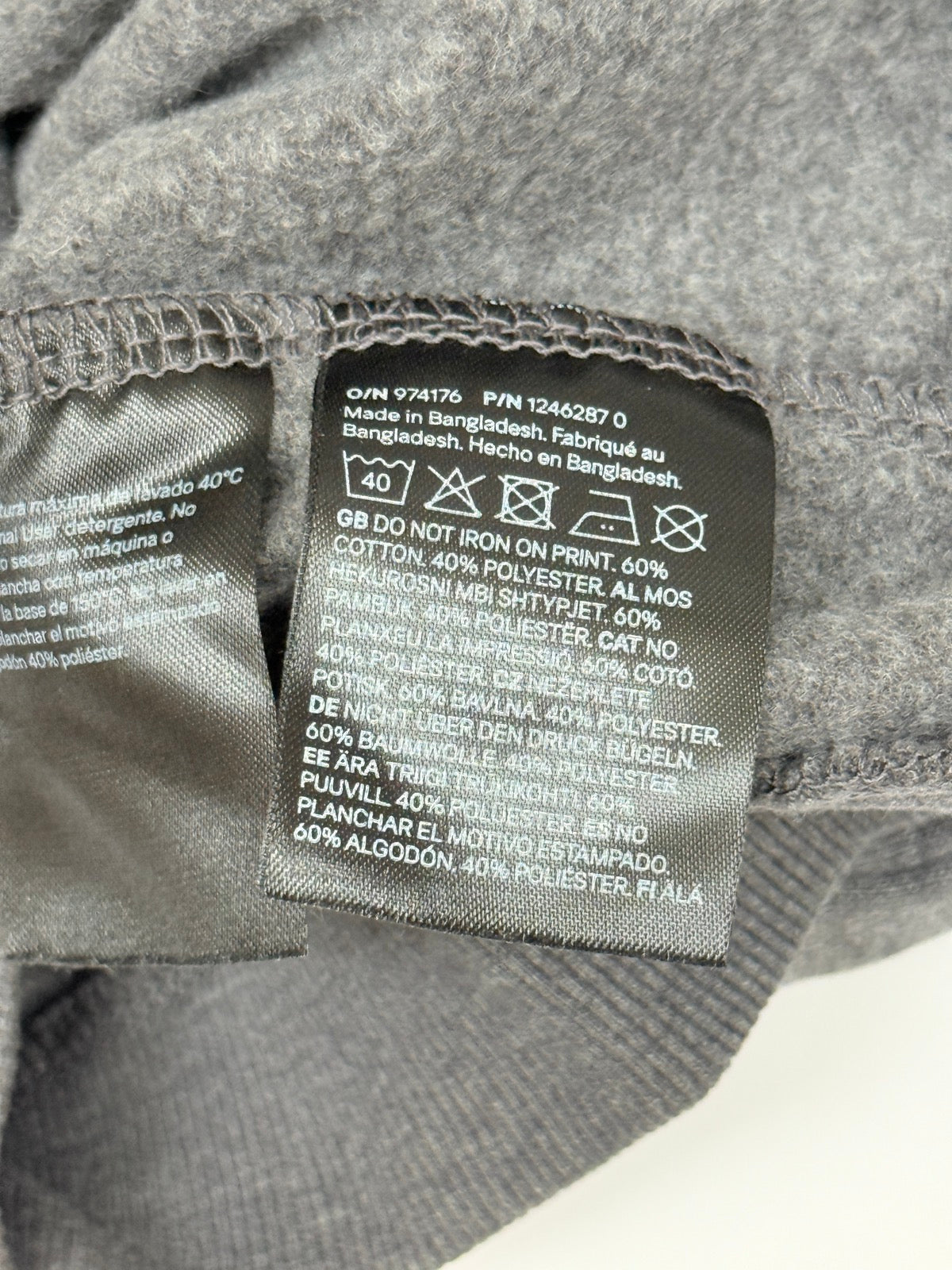 H&M Fox Sledding Sweatshirt 2T