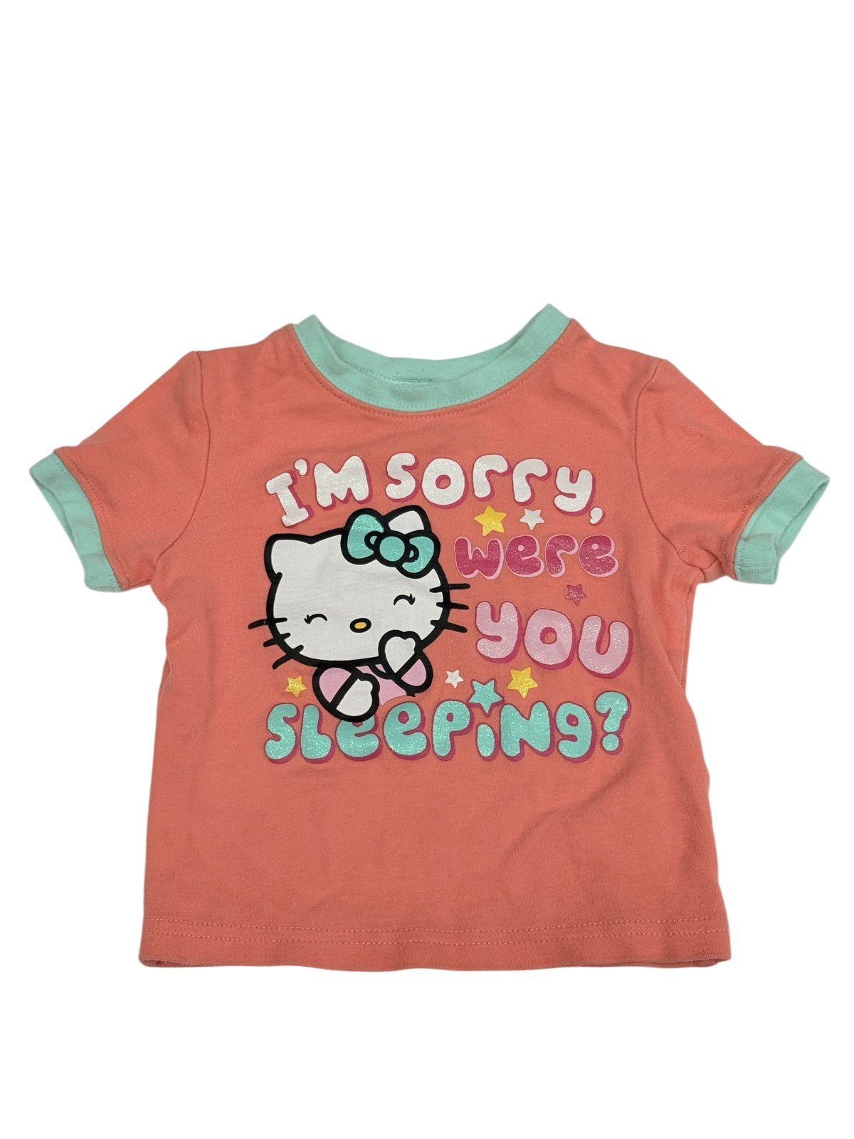 Hello Kitty Sorry Sleeping T-Shirt 6-12M