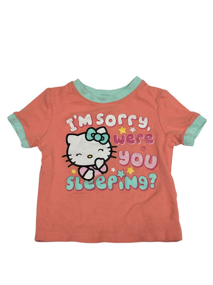 Hello Kitty Sorry Sleeping T-Shirt 6-12M