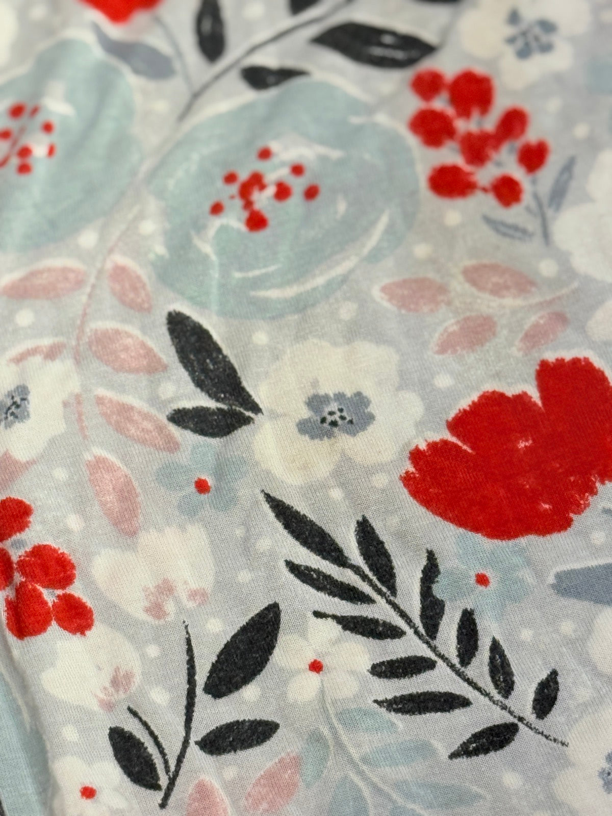 Little Sleepies Floral Bamboo Pajama Set 3T