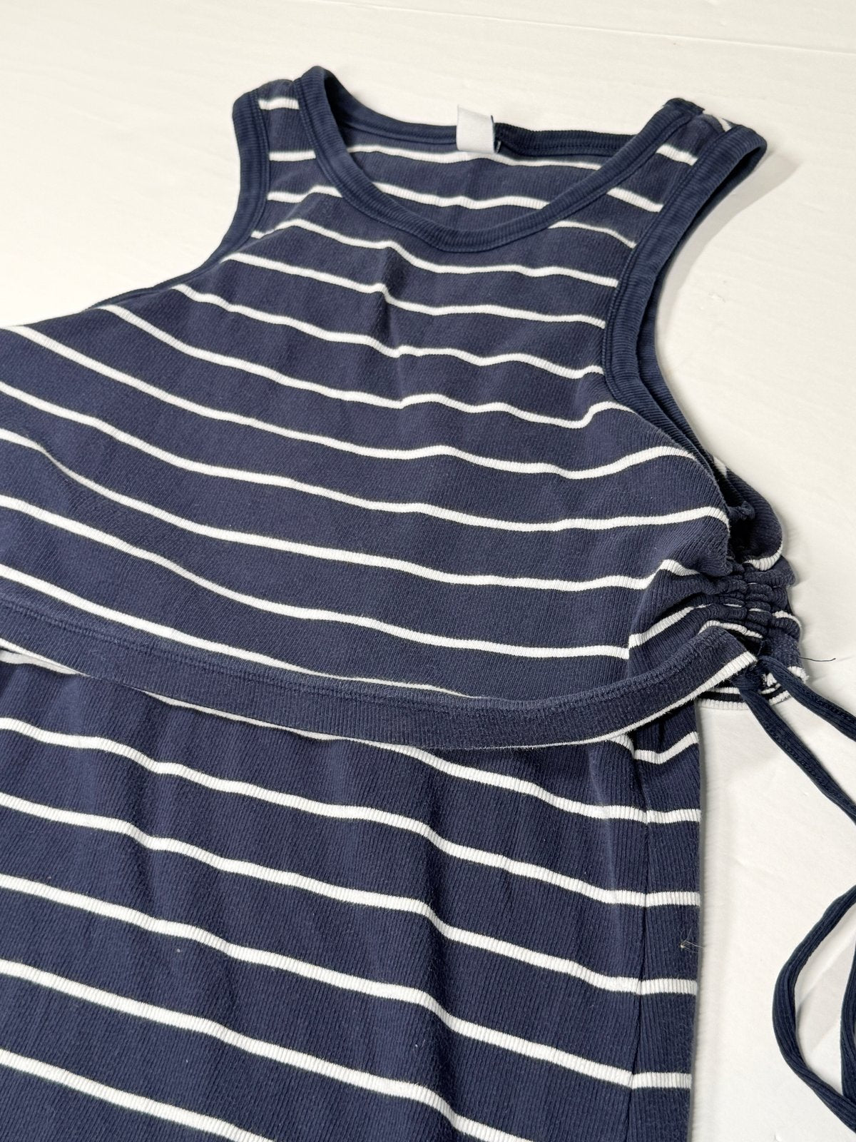 Old Navy Maternity Striped Nursing Dress Size L