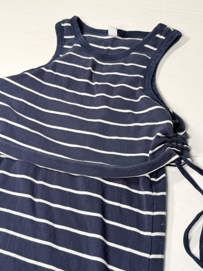 Old Navy Maternity Striped Nursing Dress Size L