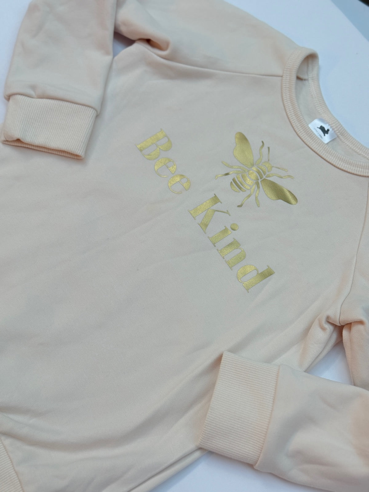 Little & Lively Bee Kind Sweatshirt Size 5 6