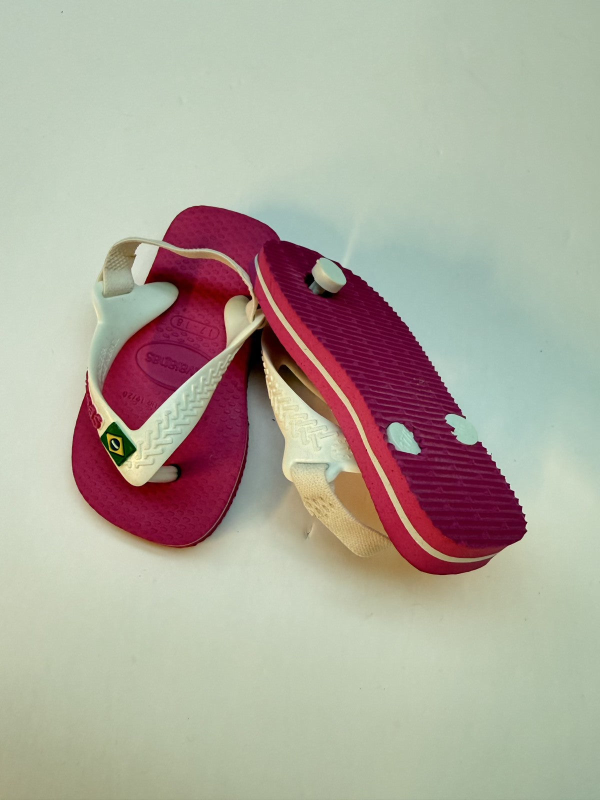 Havaianas Baby Brasil Logo Flip Flops EU 17-18