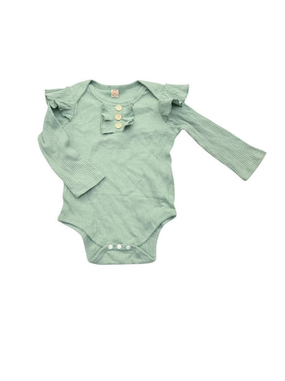 Long Sleeve Baby Bodysuit Size 6-12M