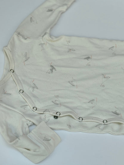 Pehr Stork Print Romper 6-12m